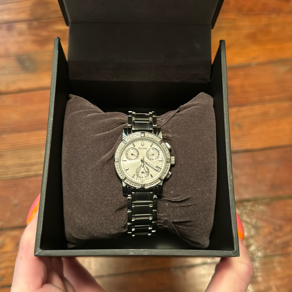 Bulova Chronograph Diamond Watch